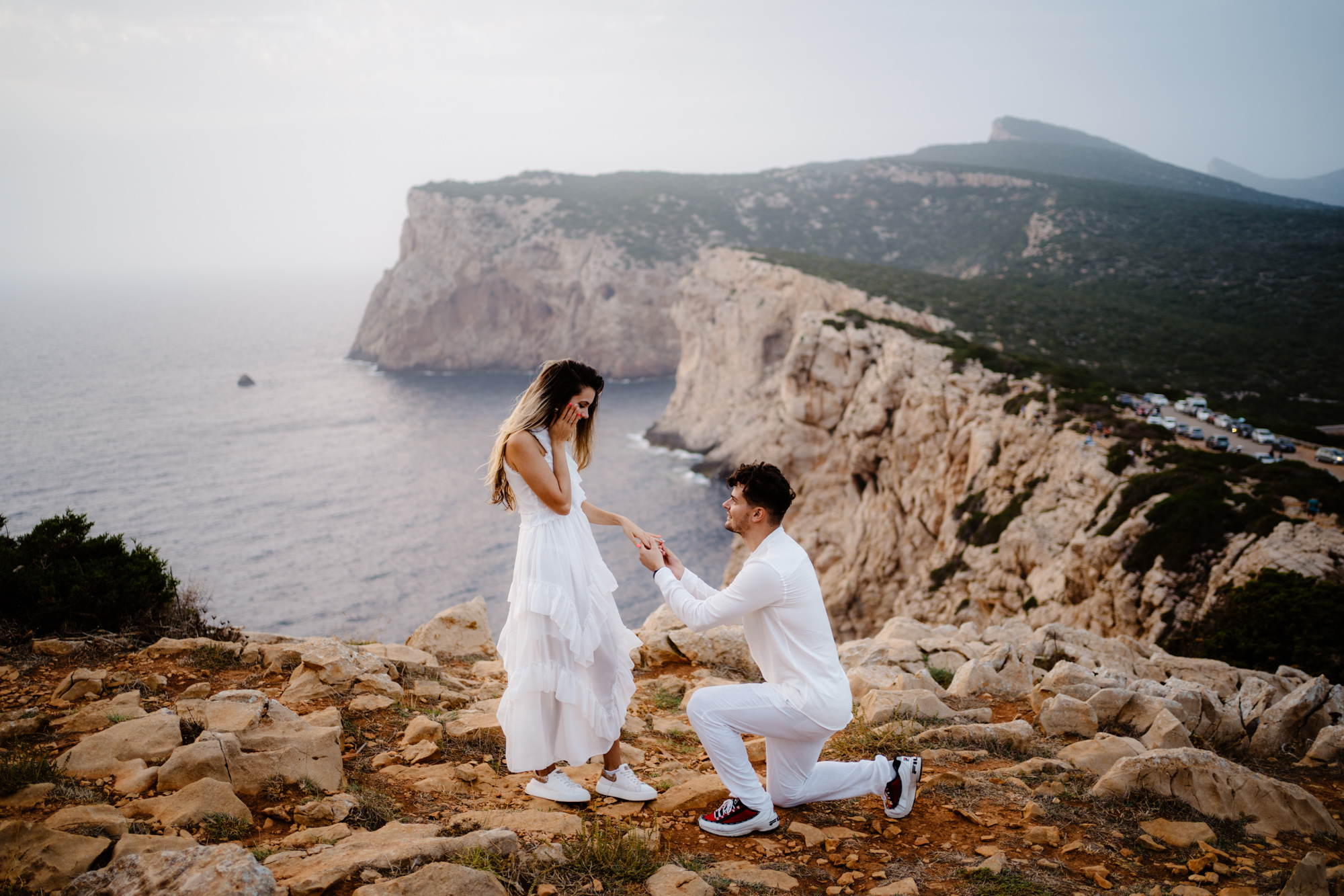 Alghero wedding proposal